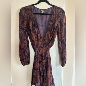 Urban Outfitters wrap mini dress